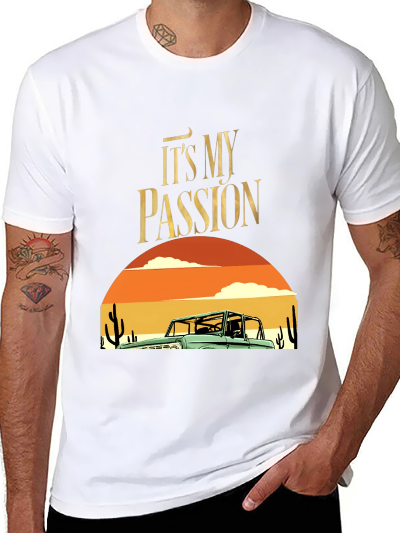 Its My Passion Bronco Desert Graphic Tee