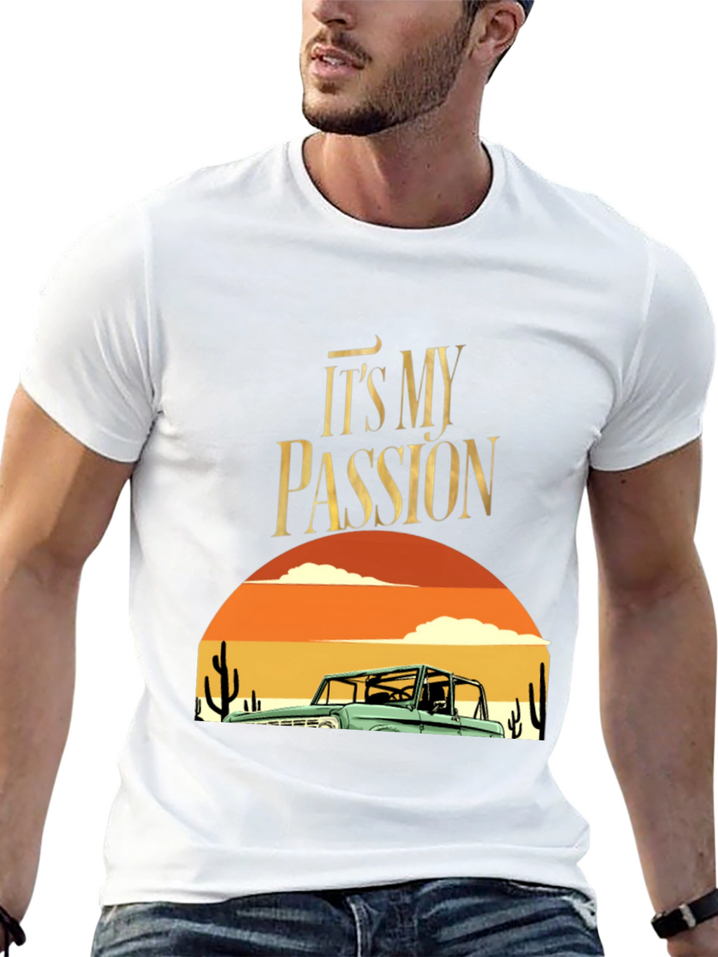Its My Passion Bronco Desert Graphic Tee