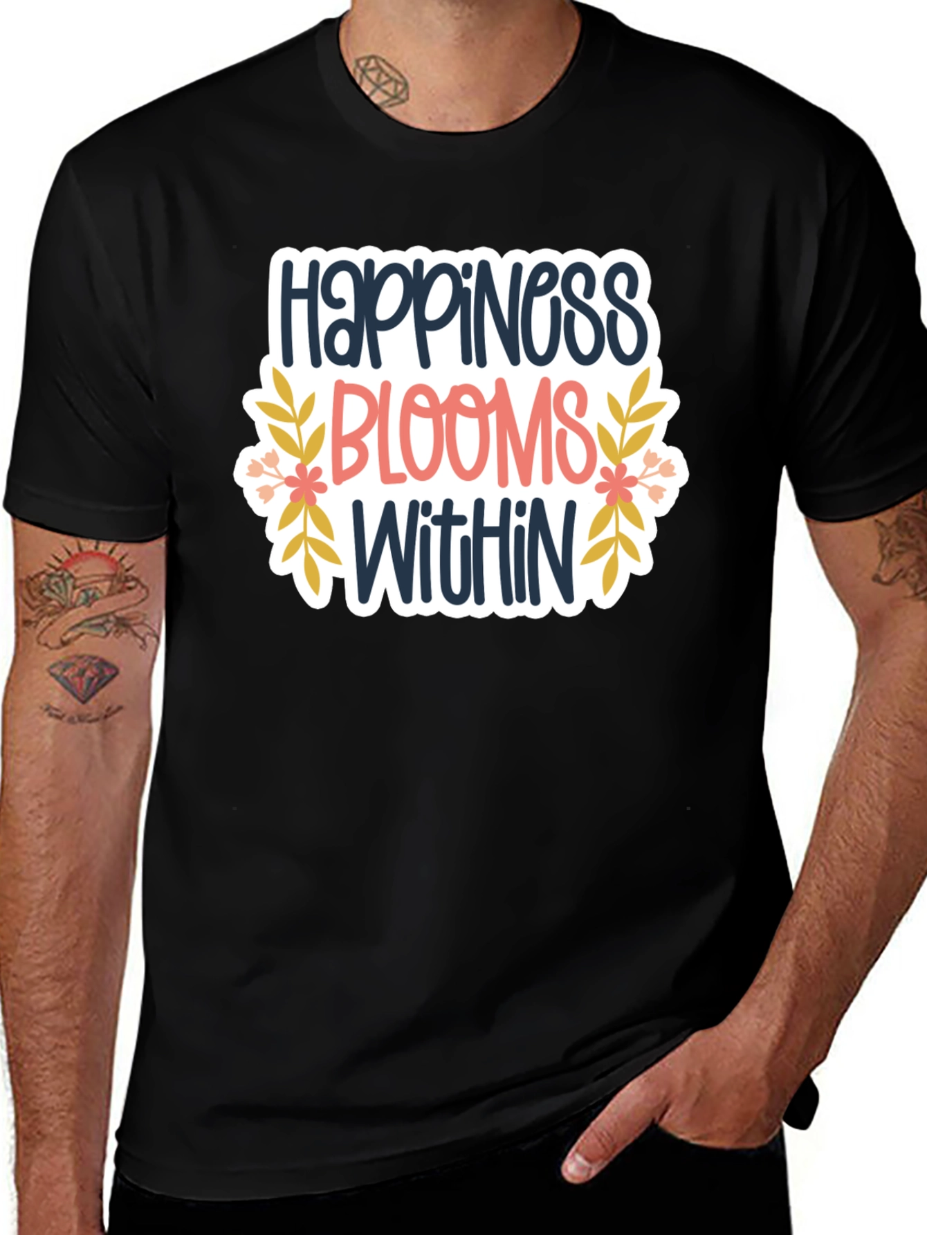Happiness Blooms Within T-Shirt