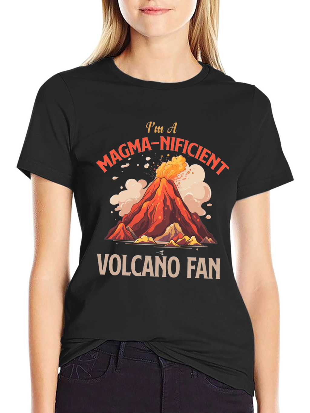 Magma-nificent Volcano Fan T-Shirt