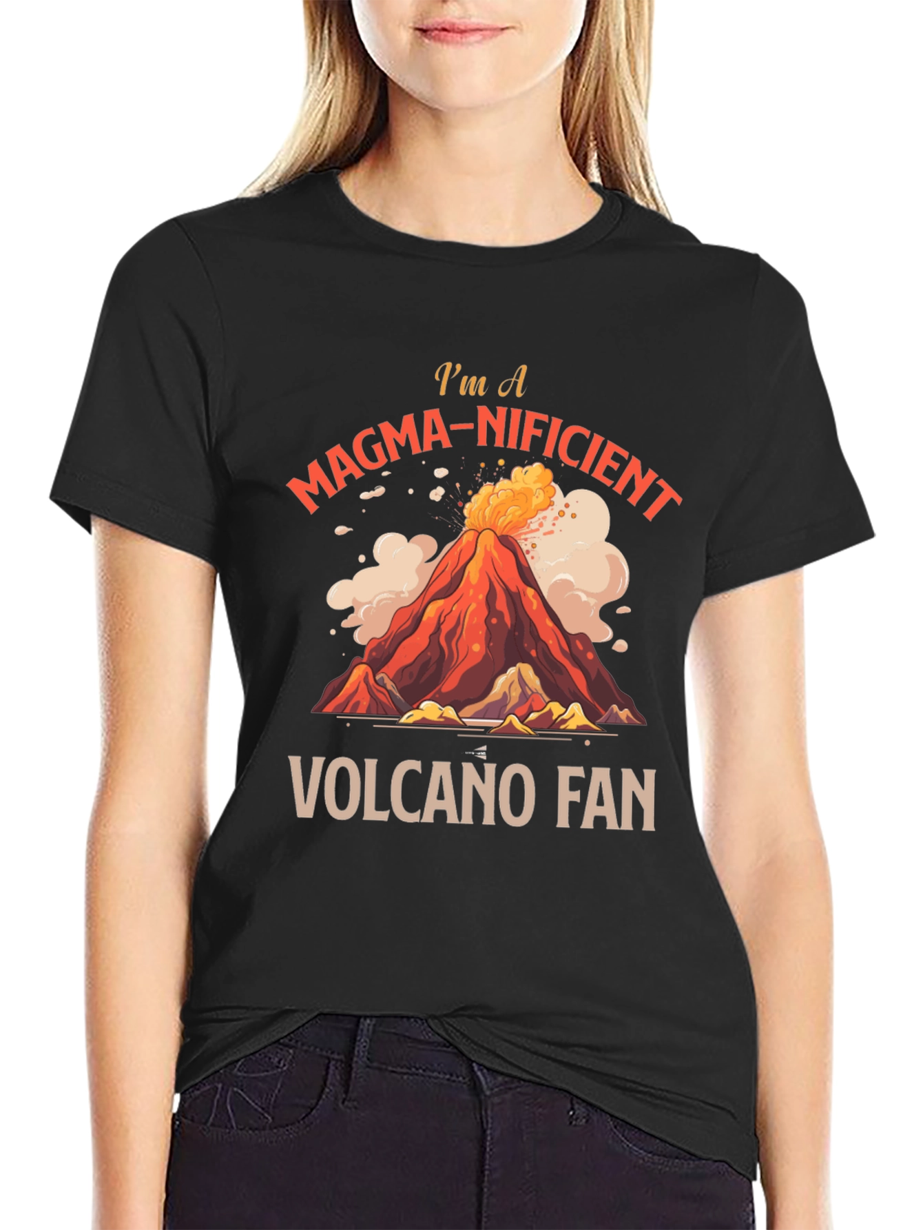 Magma-nificent Volcano Fan T-Shirt