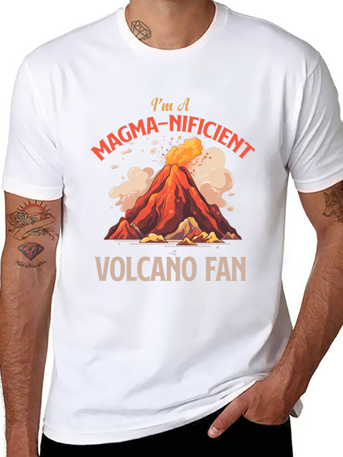 Magma-nificent Volcano Fan T-Shirt