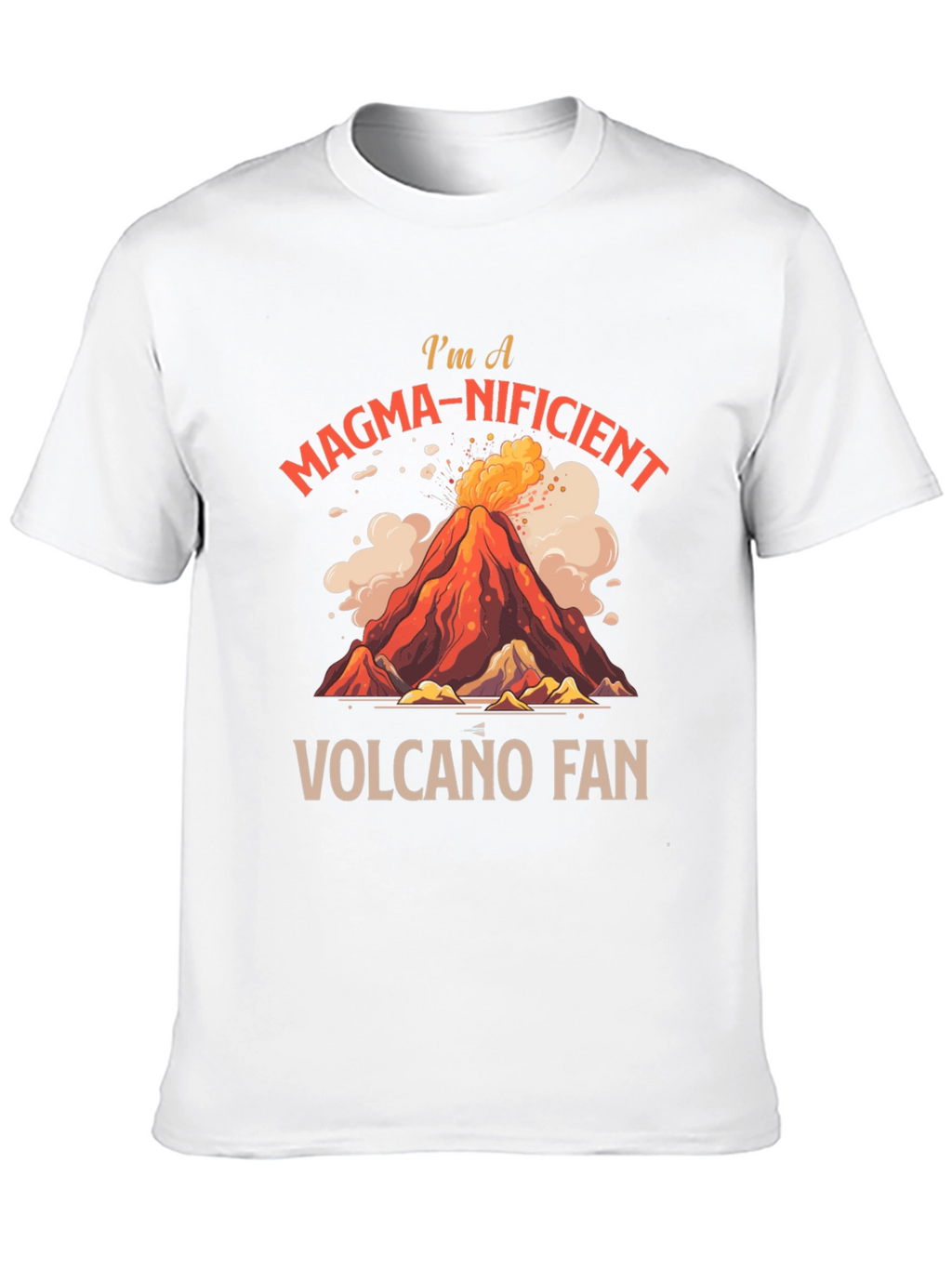 Magma-nificent Volcano Fan T-Shirt
