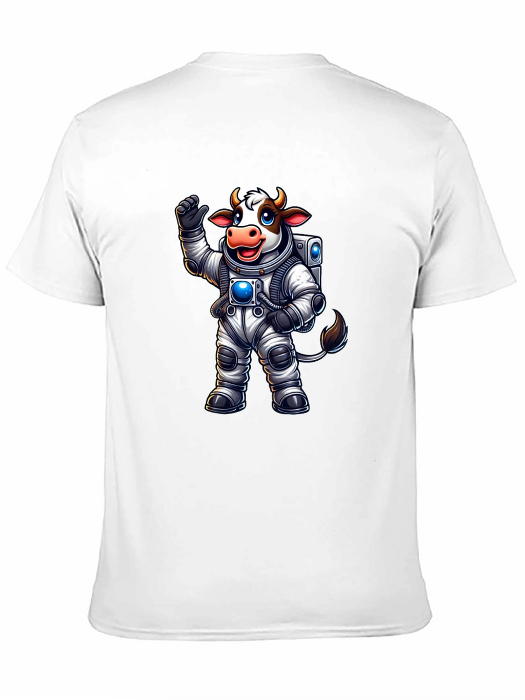 Cow Astronaut T-Shirt - Space Adventure Tee