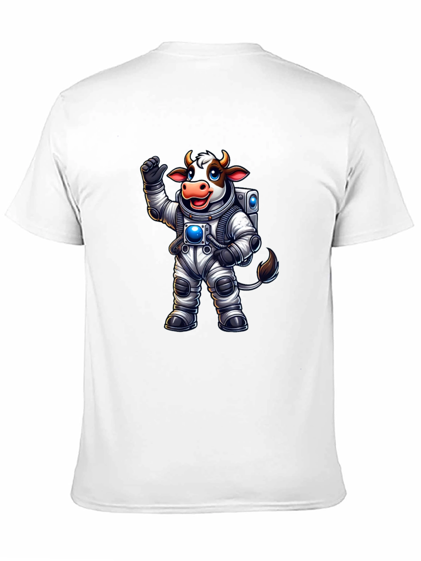 Cow Astronaut T-Shirt - Space Adventure Tee