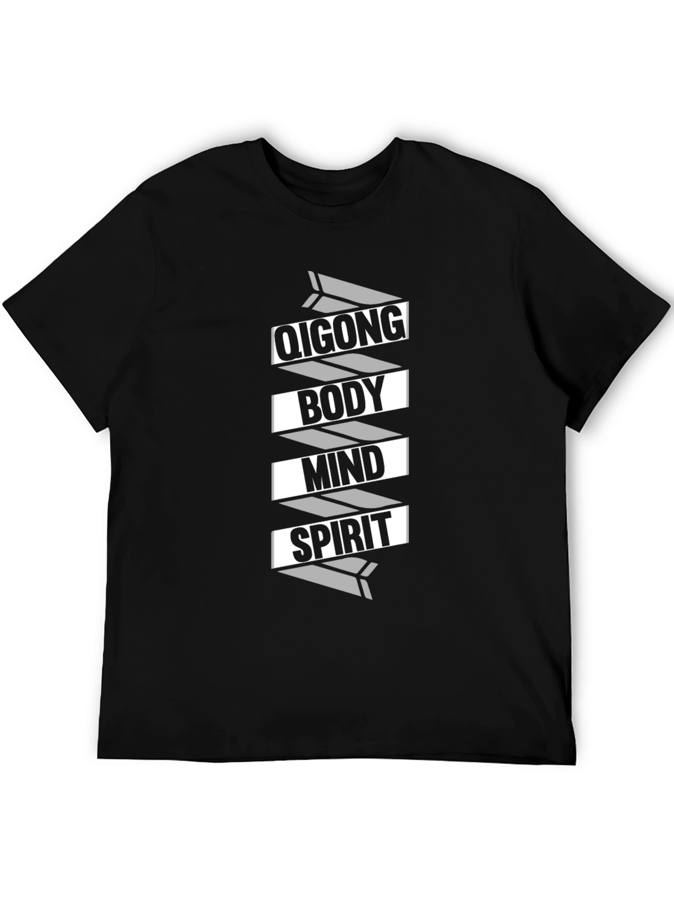 Qigong Body Mind Spirit Graphic T-Shirt