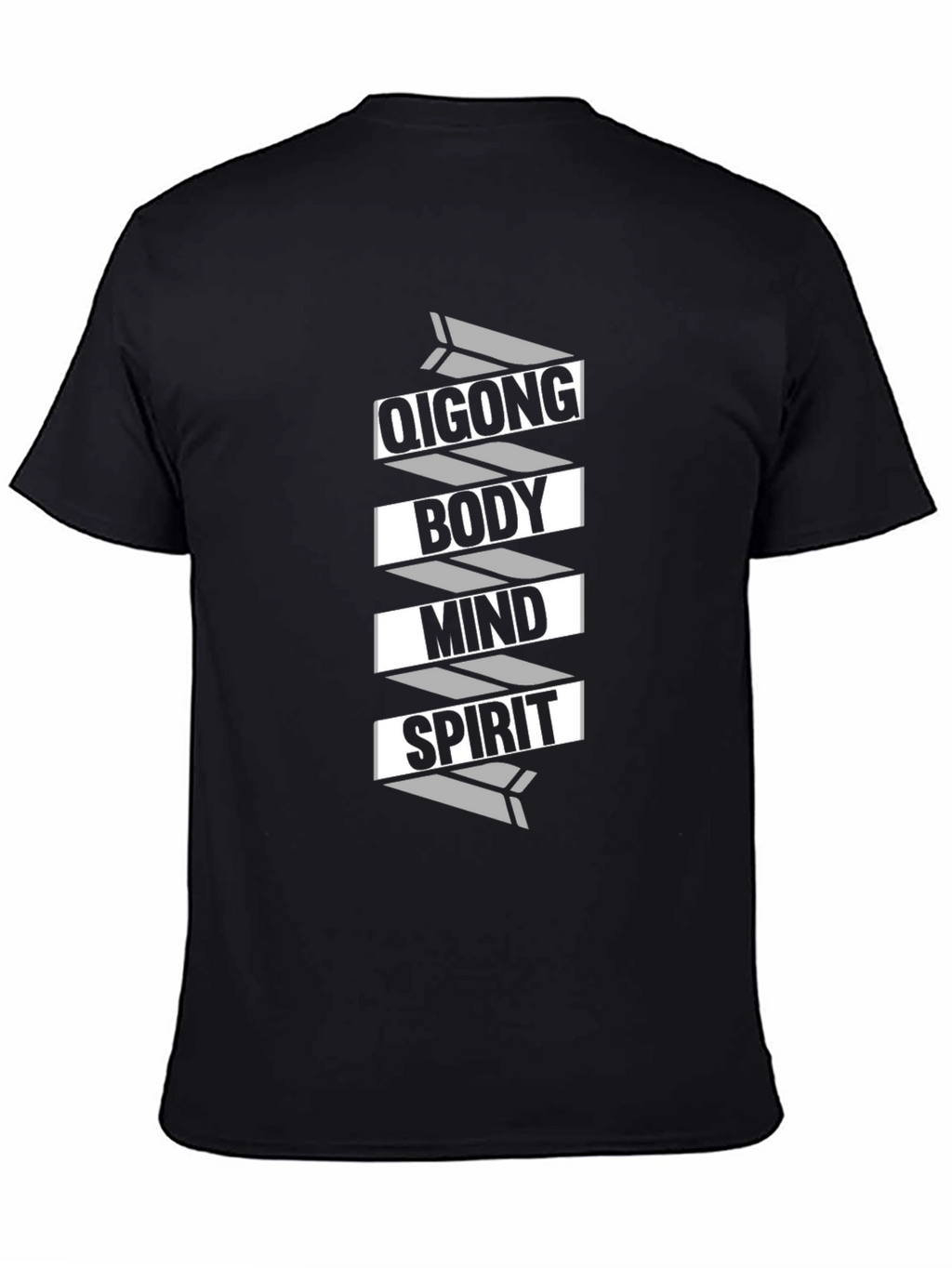Qigong Body Mind Spirit Graphic T-Shirt