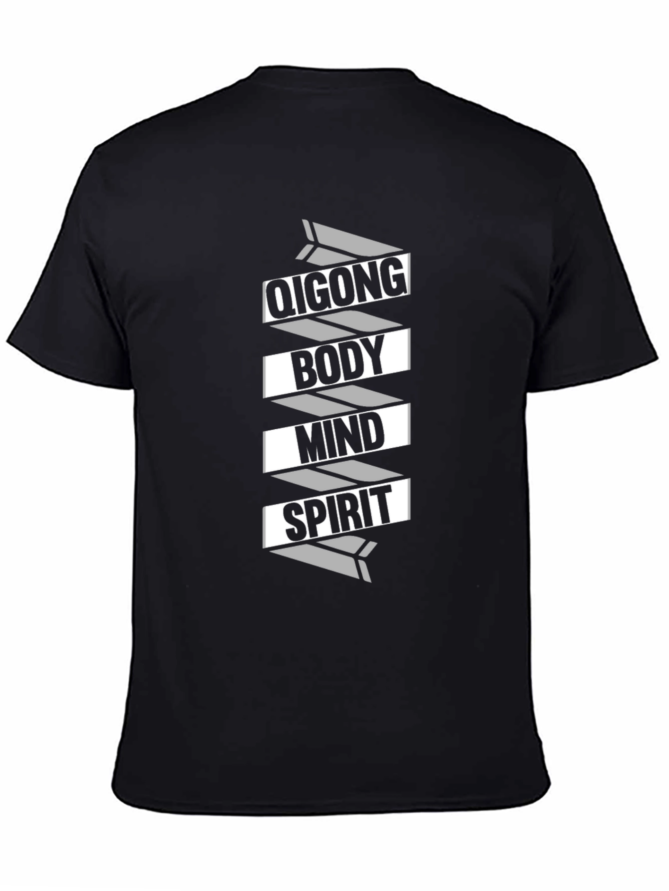 Qigong Body Mind Spirit Graphic T-Shirt