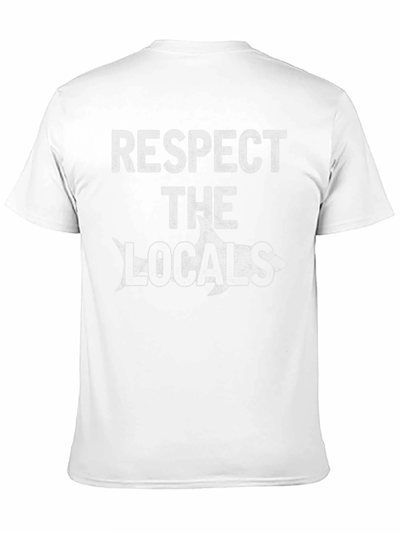 Respect The Locals Shark Graphic Tee