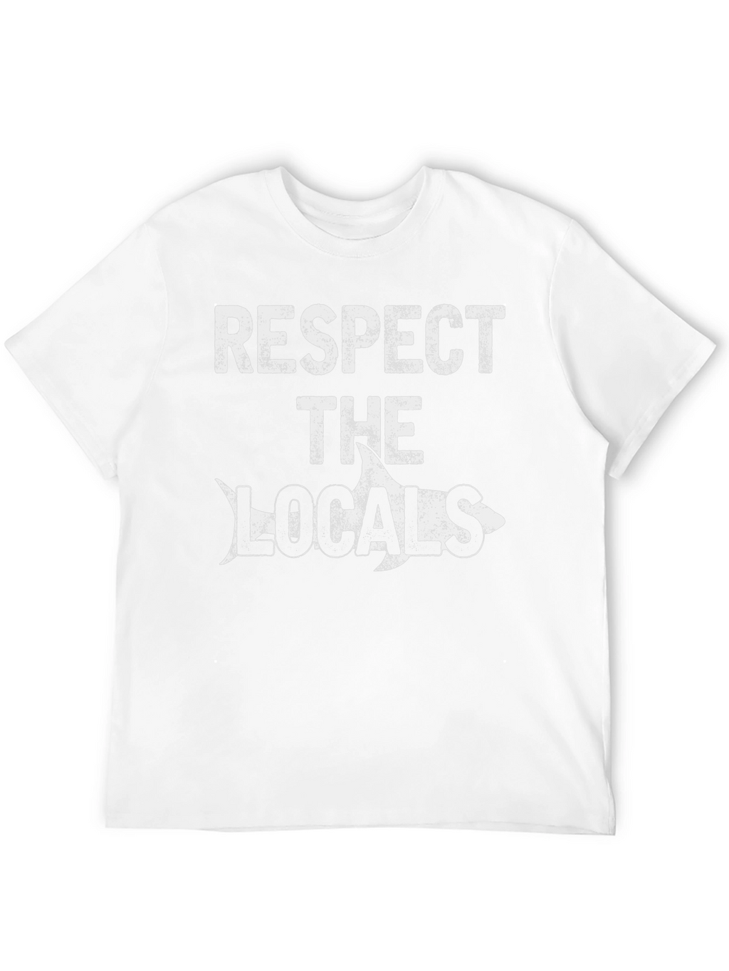 Respect The Locals Shark Graphic Tee