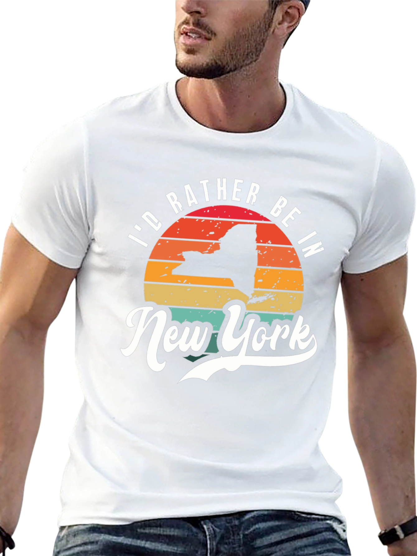 New York State Retro T-Shirt