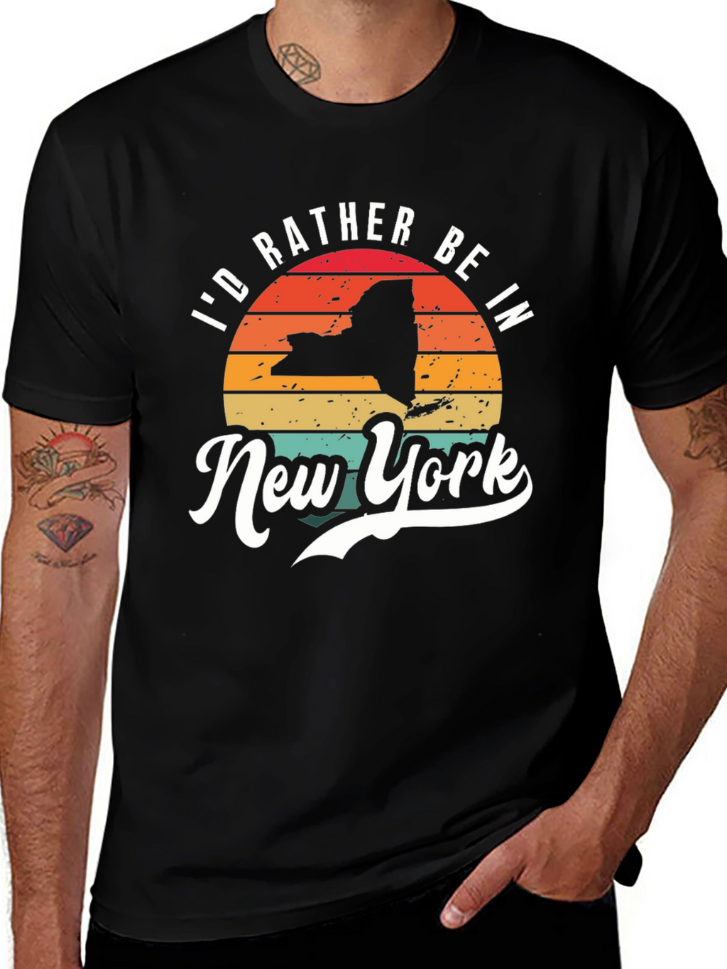 New York State Retro T-Shirt