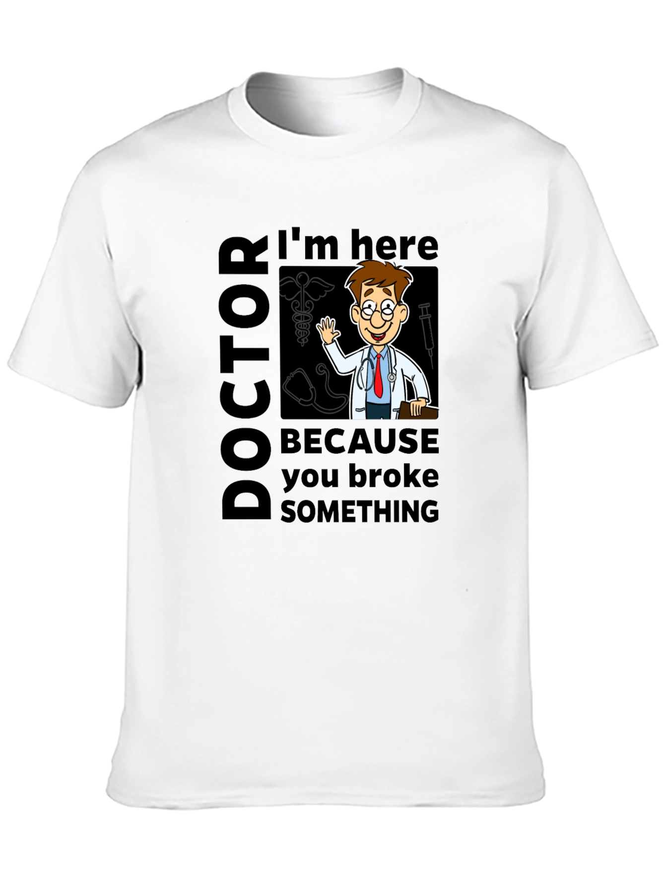 Doctor Cartoon Graphic Tee