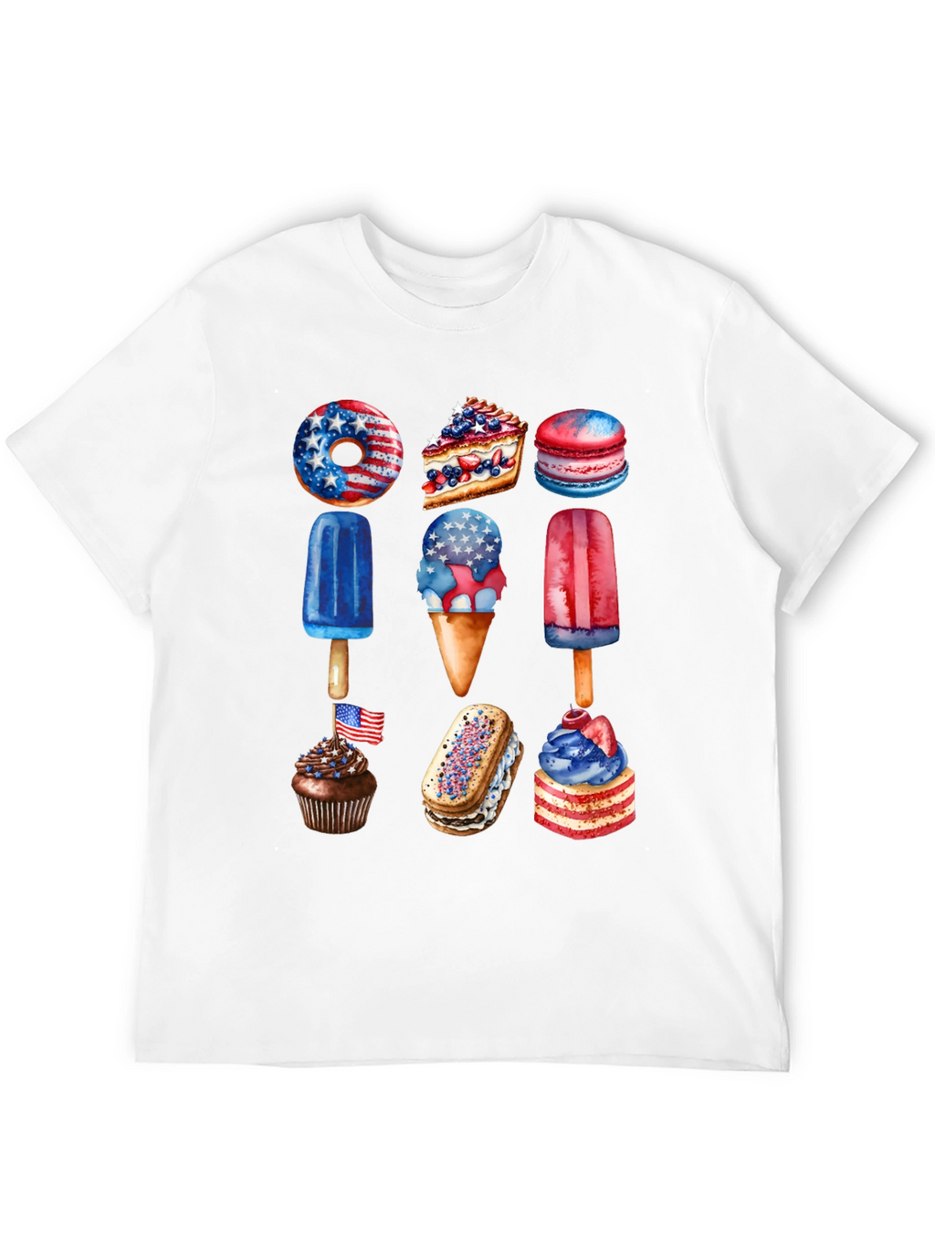 Patriotic Dessert T-Shirt: USA Sweets!