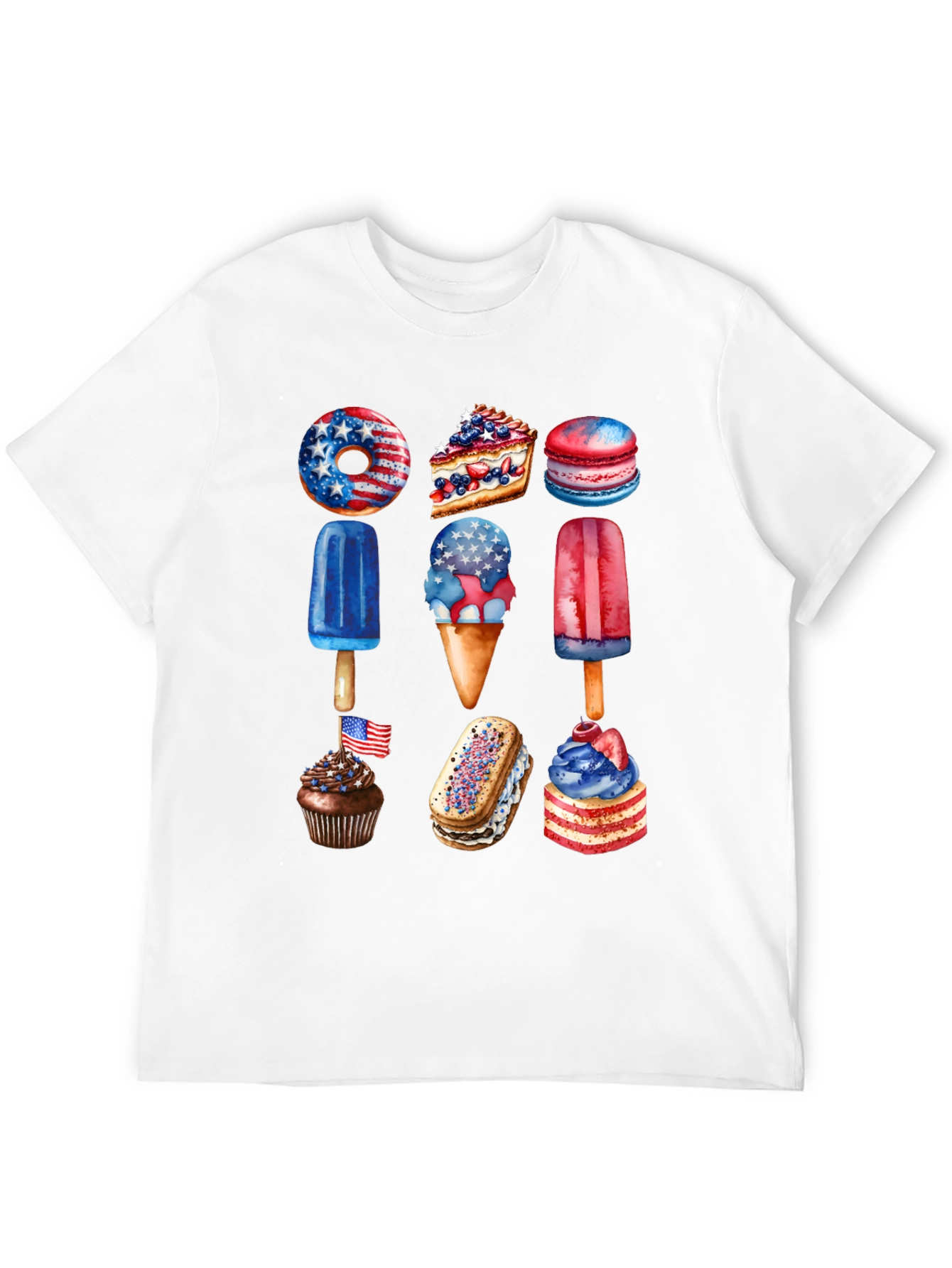 Patriotic Dessert T-Shirt: USA Sweets!