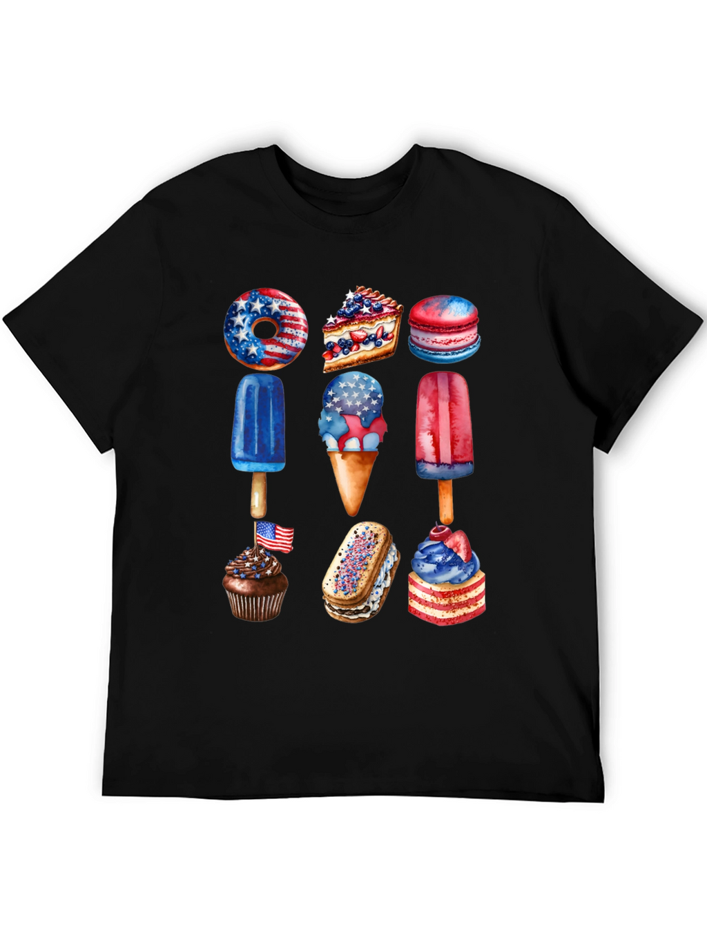 Patriotic Dessert T-Shirt: USA Sweets!