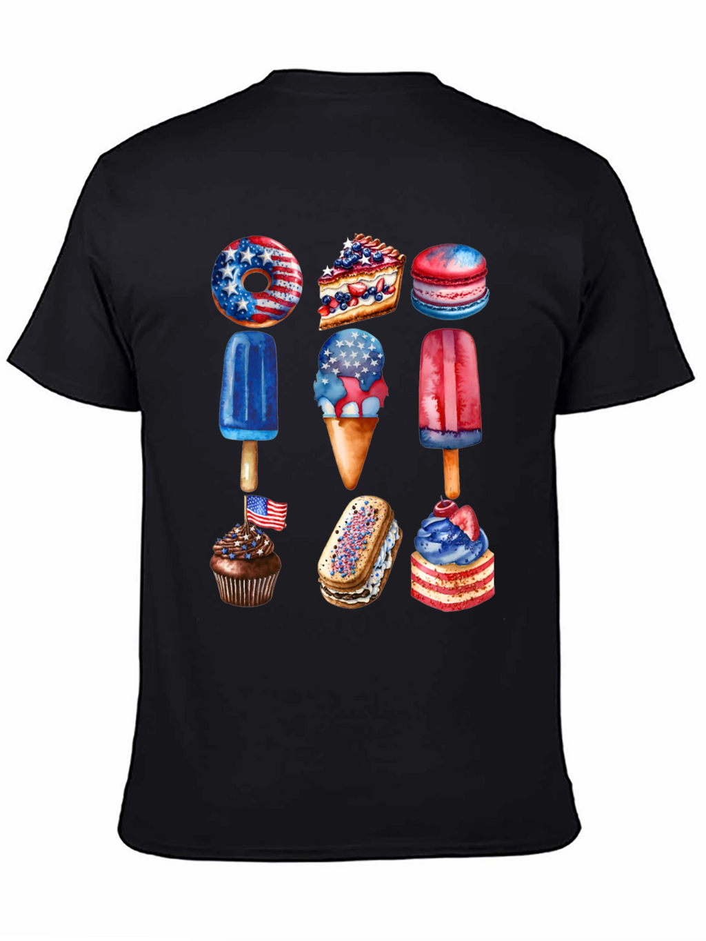 Patriotic Dessert T-Shirt: USA Sweets!