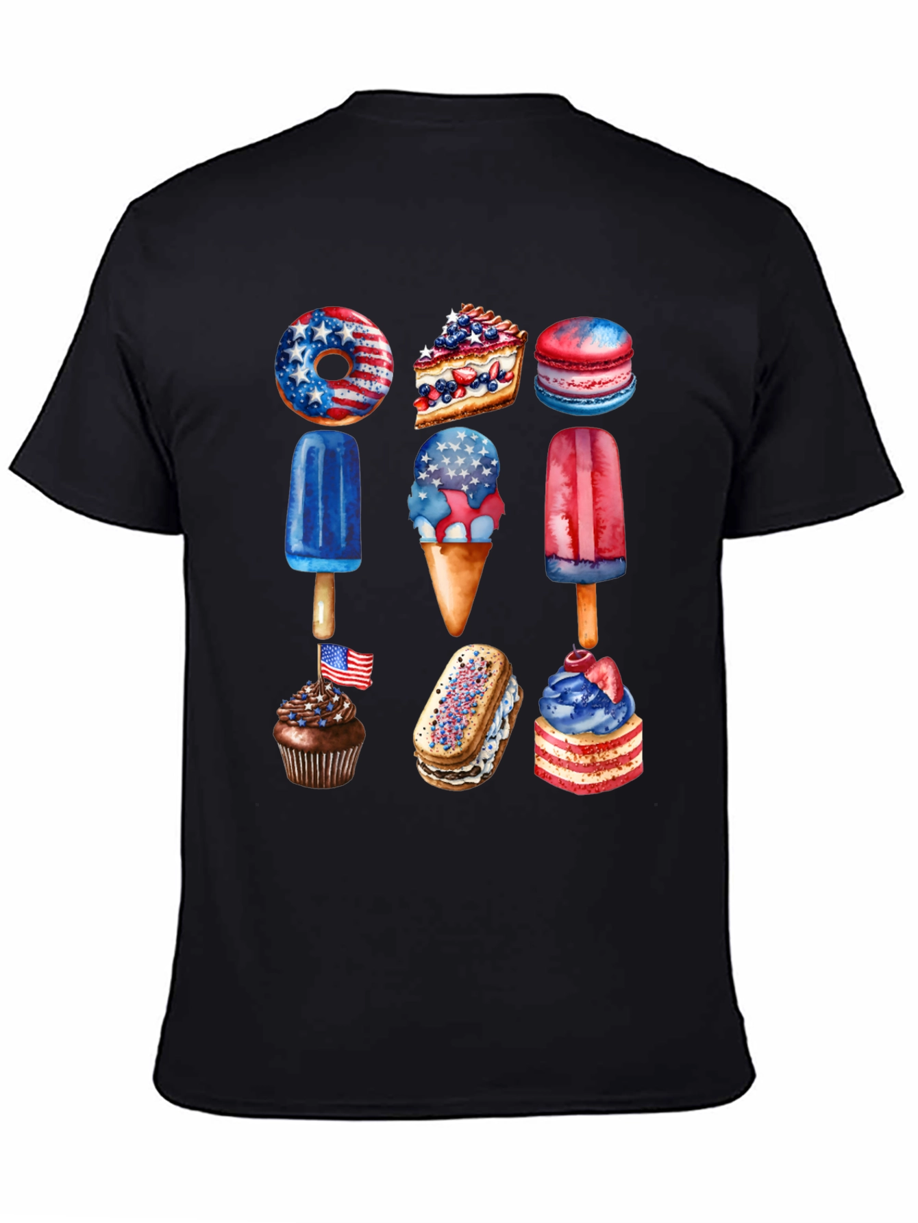Patriotic Dessert T-Shirt: USA Sweets!