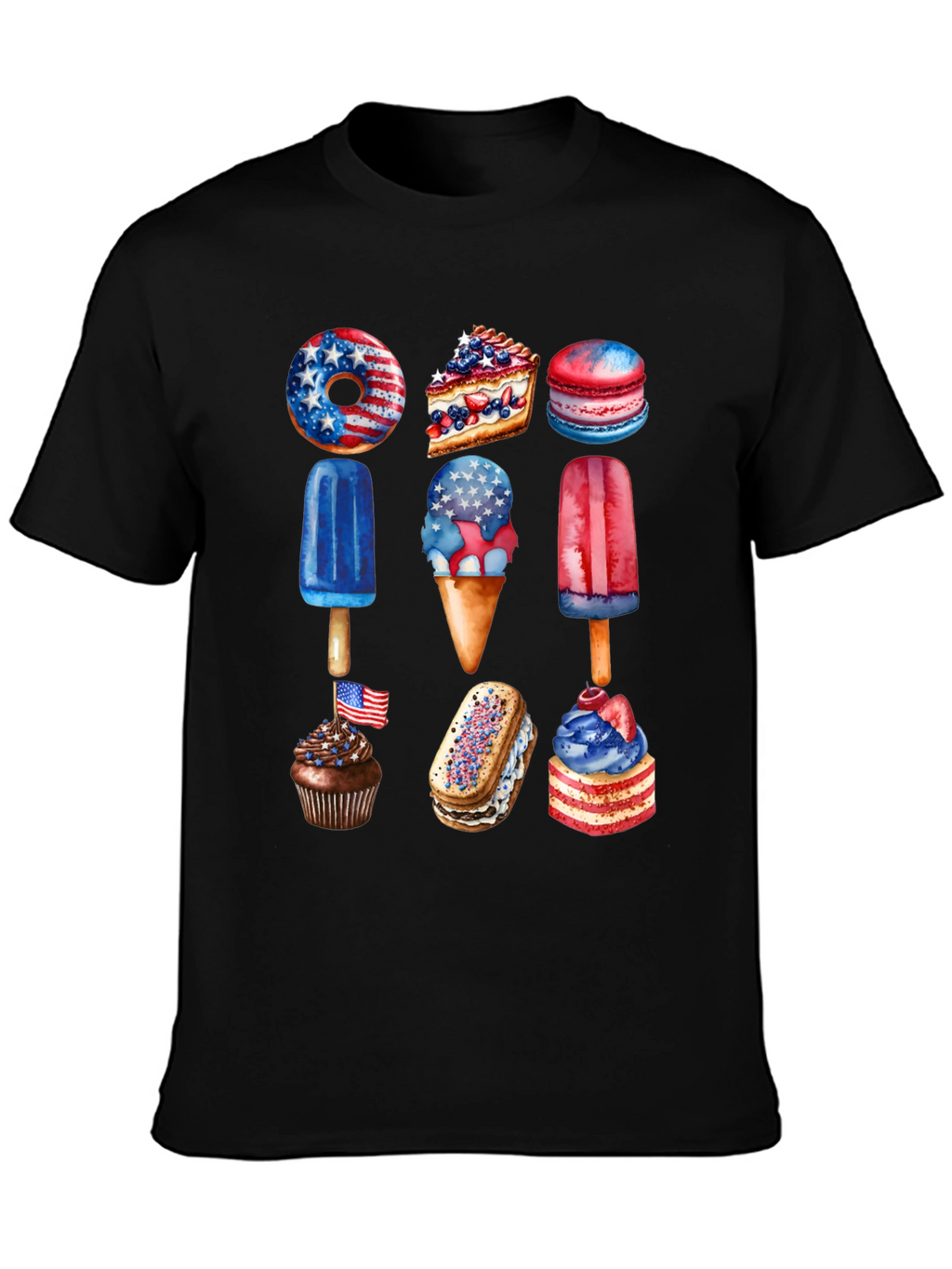 Patriotic Dessert T-Shirt: USA Sweets!