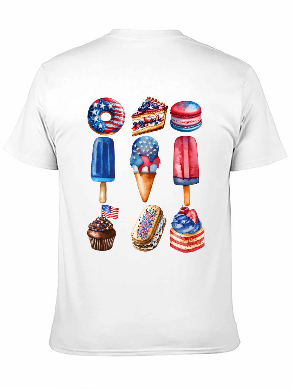 Patriotic Dessert T-Shirt: USA Sweets!