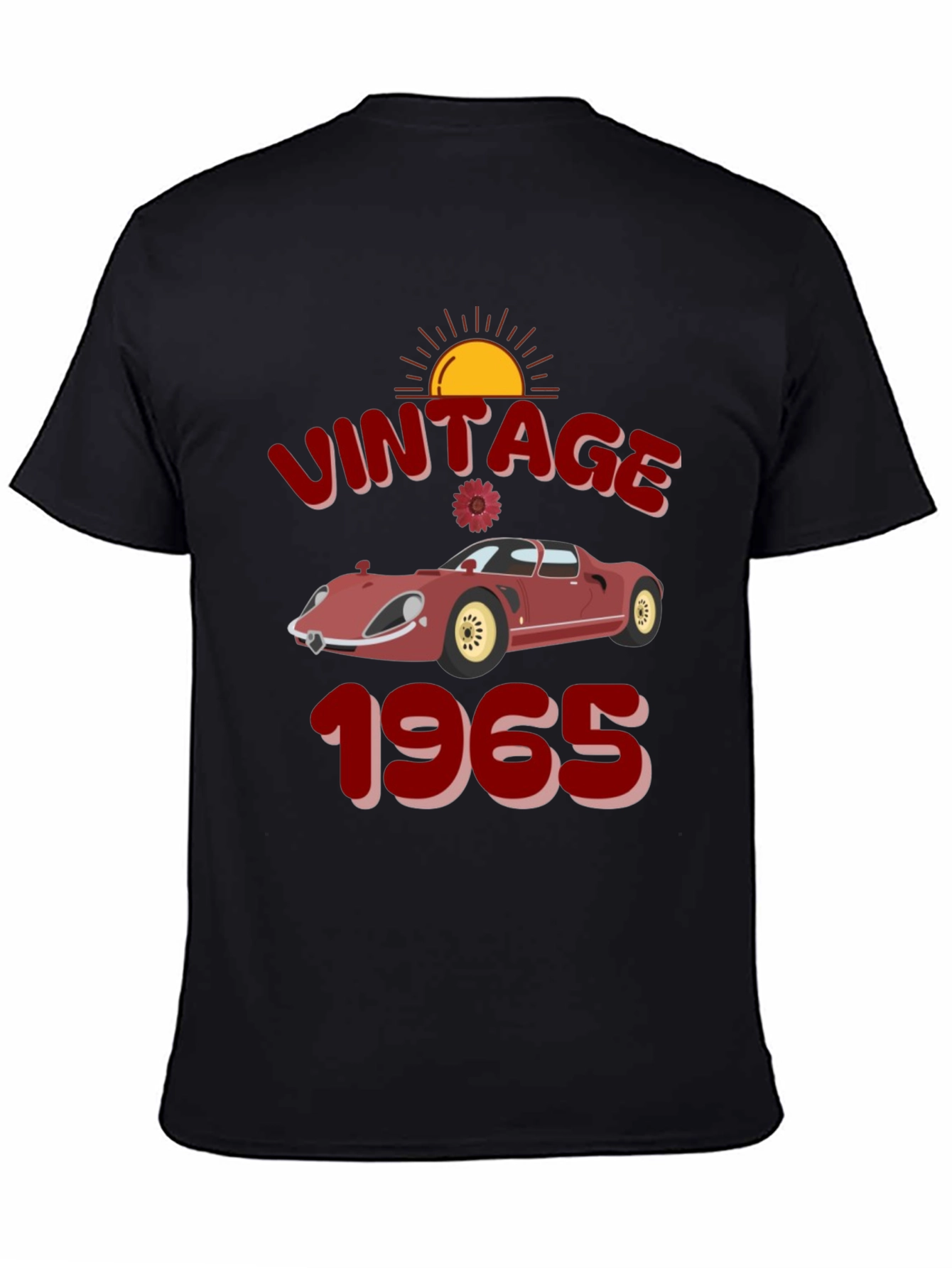Vintage 1965 Car Graphic T-Shirt