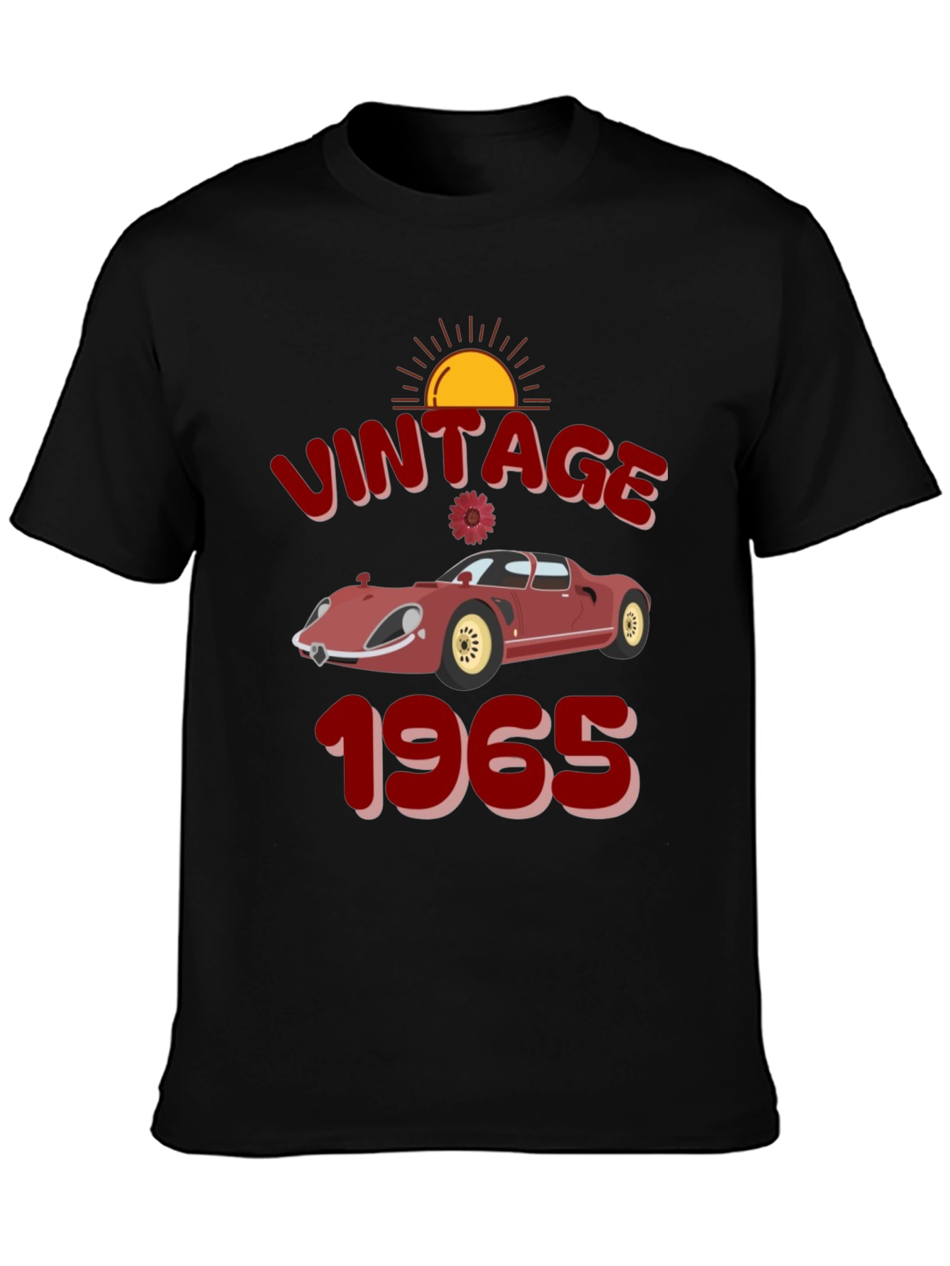 Vintage 1965 Car Graphic T-Shirt