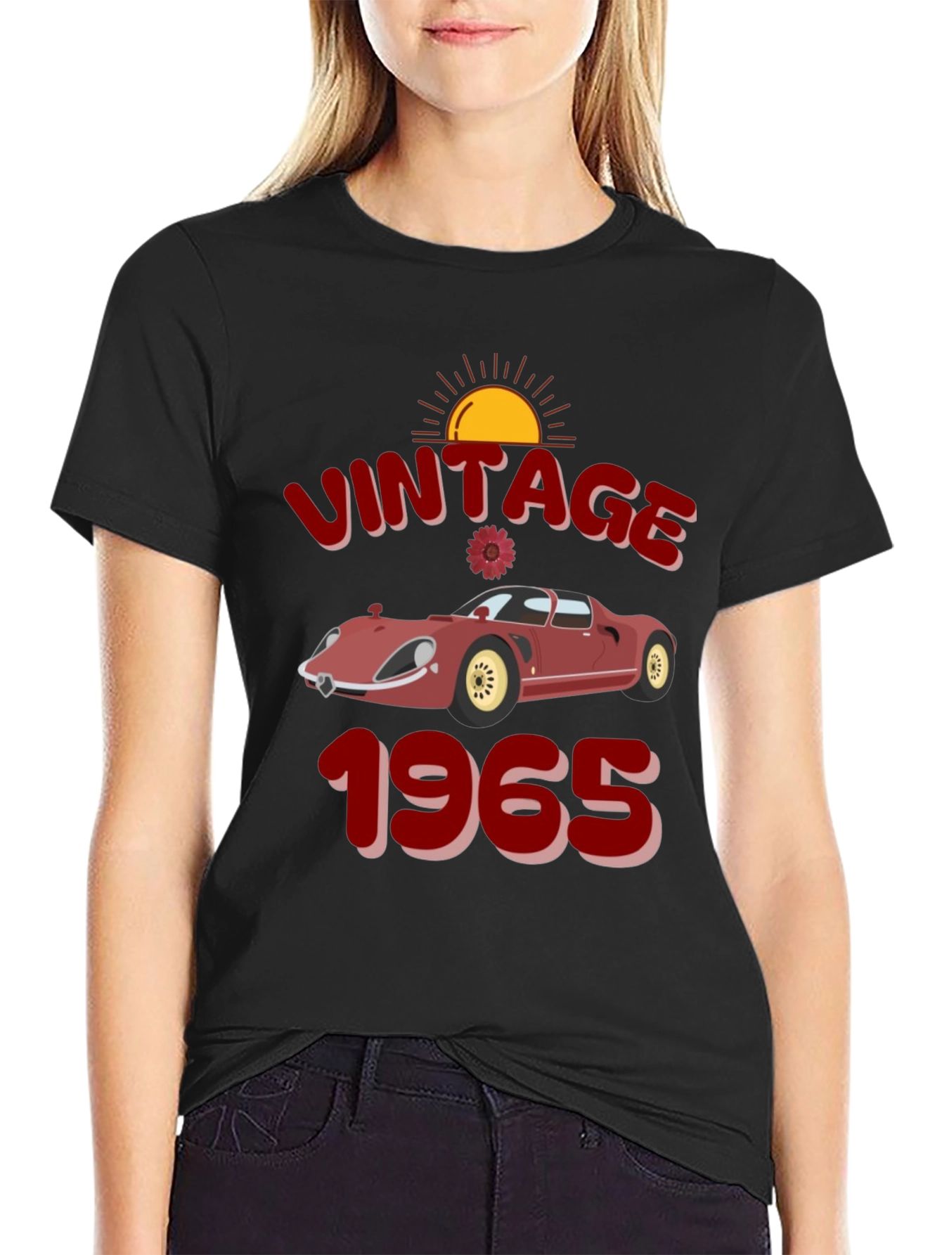 Vintage 1965 Car Graphic T-Shirt