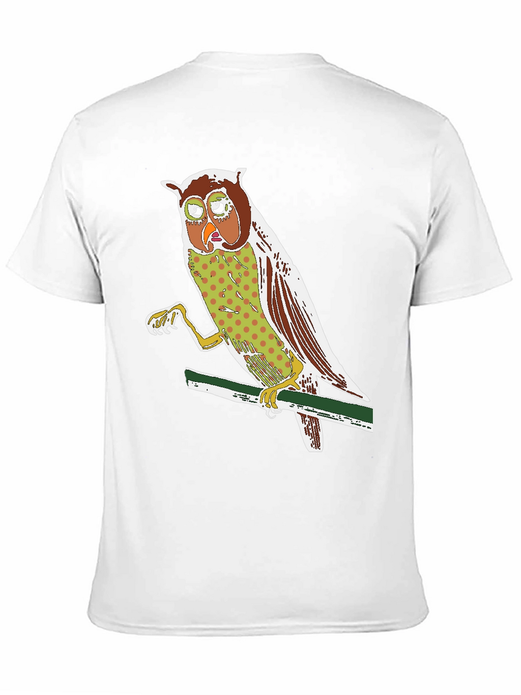 Owl Graphic Print Tee