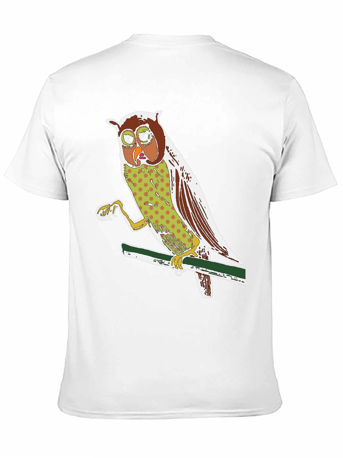 Owl Graphic Print Tee