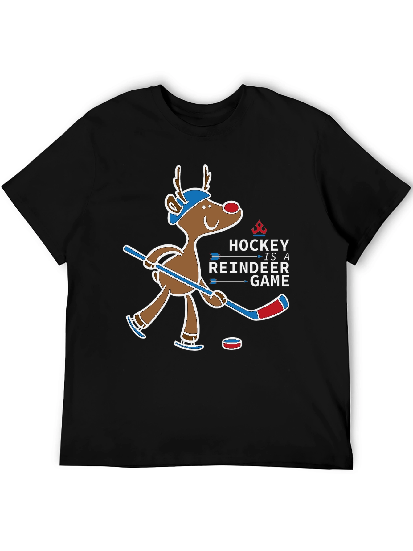 Hockey Reindeer Game T-Shirt