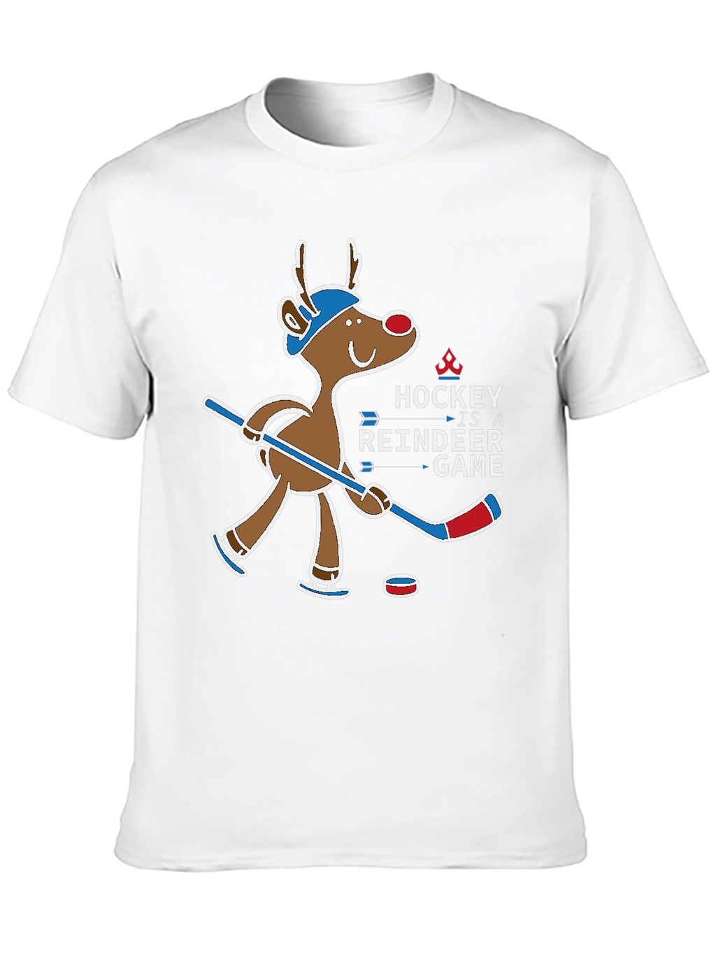 Hockey Reindeer Game T-Shirt