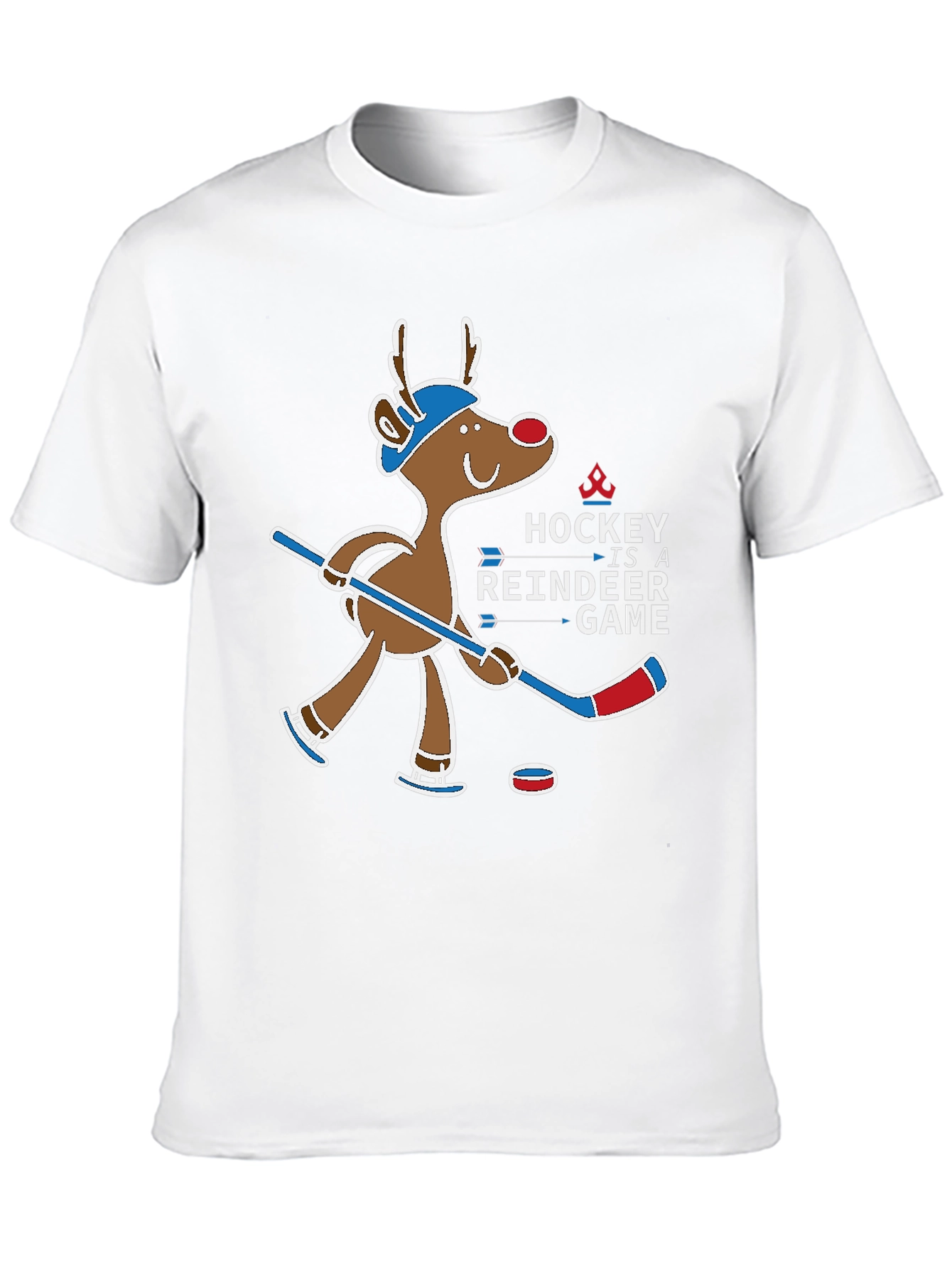 Hockey Reindeer Game T-Shirt