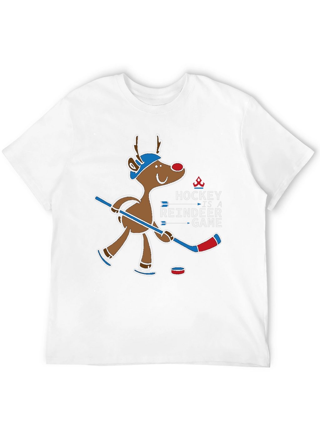 Hockey Reindeer Game T-Shirt