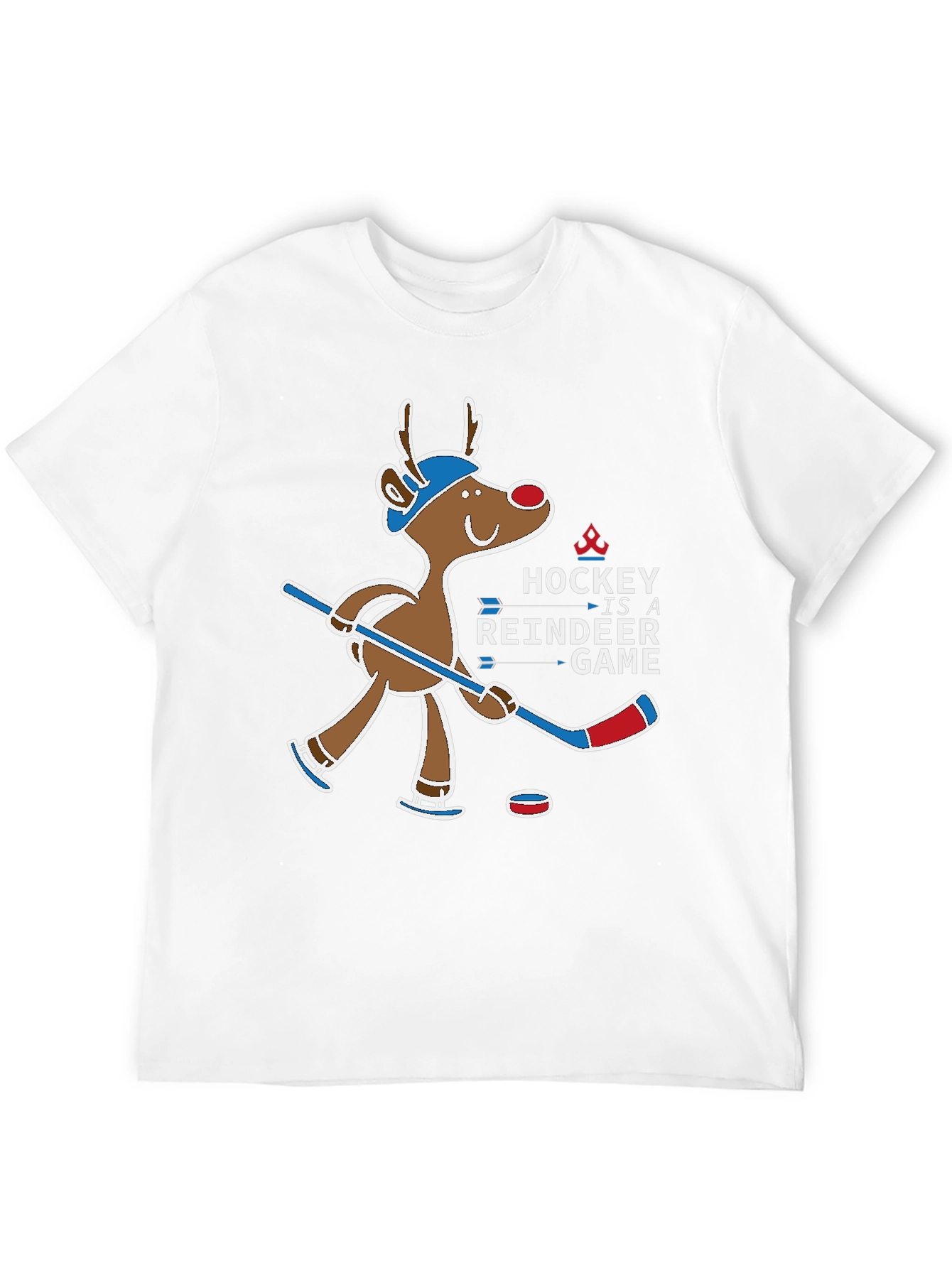 Hockey Reindeer Game T-Shirt