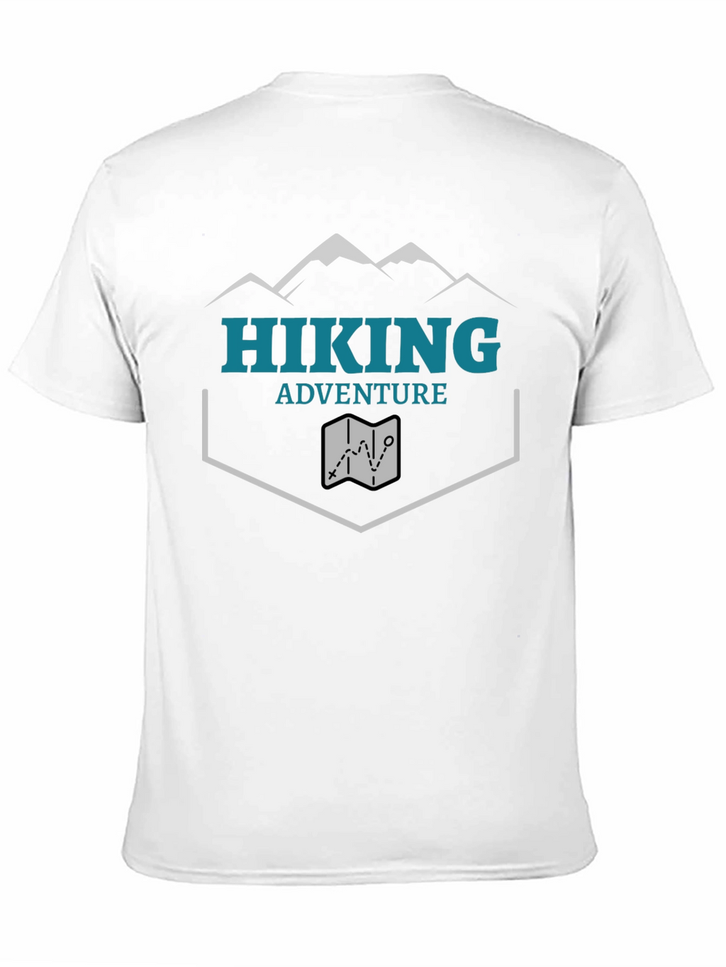 Hiking Adventure Graphic Tee - Black