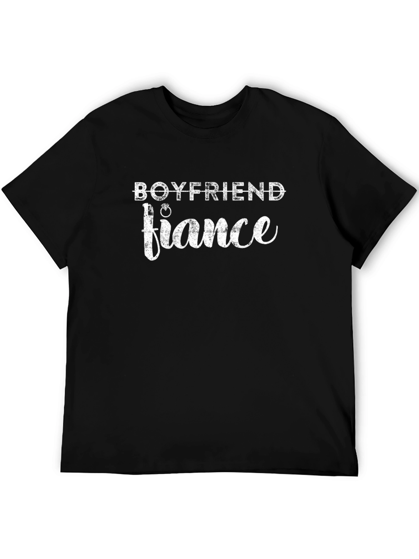 Boyfriend to Fiance Graphic Tee - Engagement Gift