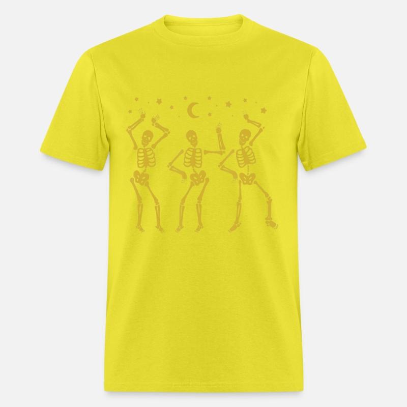 Dancing Skeletons Dance Groovy Halloween Bones