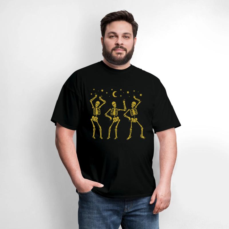 Dancing Skeletons Dance Groovy Halloween Bones