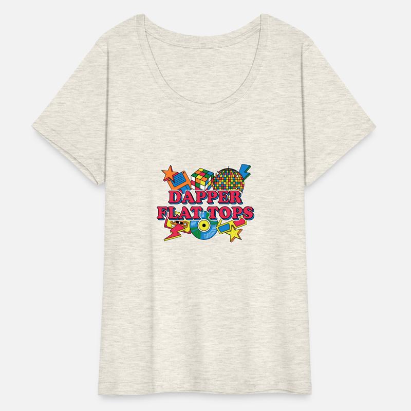 Dapper Flat Tops 1990 Retro Vintage Groovy Cool Ra