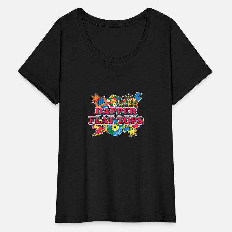 Dapper Flat Tops 1990 Retro Vintage Groovy Cool Ra