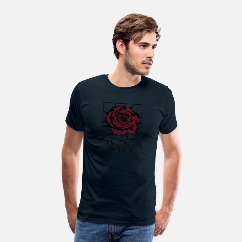 Dark Red Rose with Thorns in Square Box