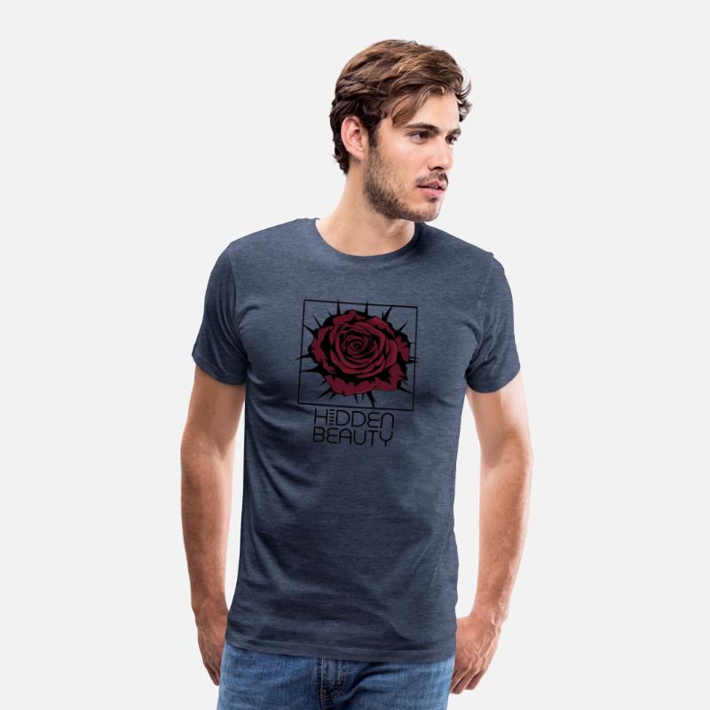Dark Red Rose with Thorns in Square Box