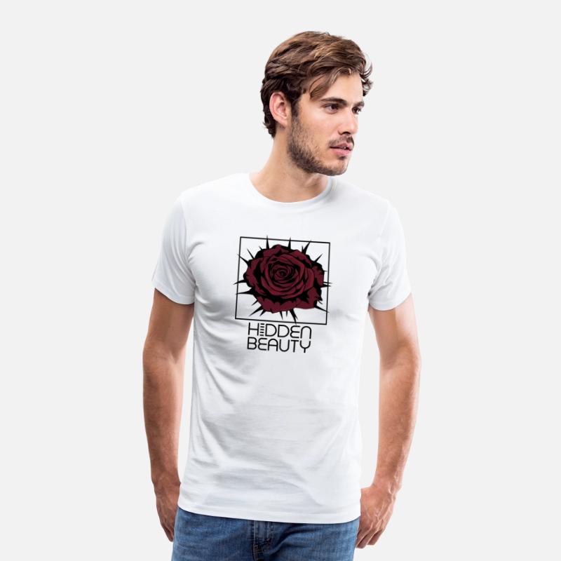Dark Red Rose with Thorns in Square Box