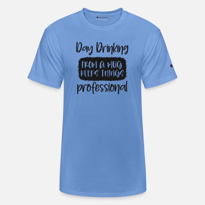 day drinking from a mug keeps things professional