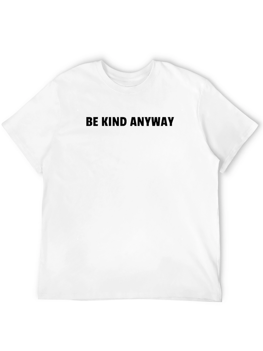 Be Kind Anyway Black Crew Neck T-Shirt