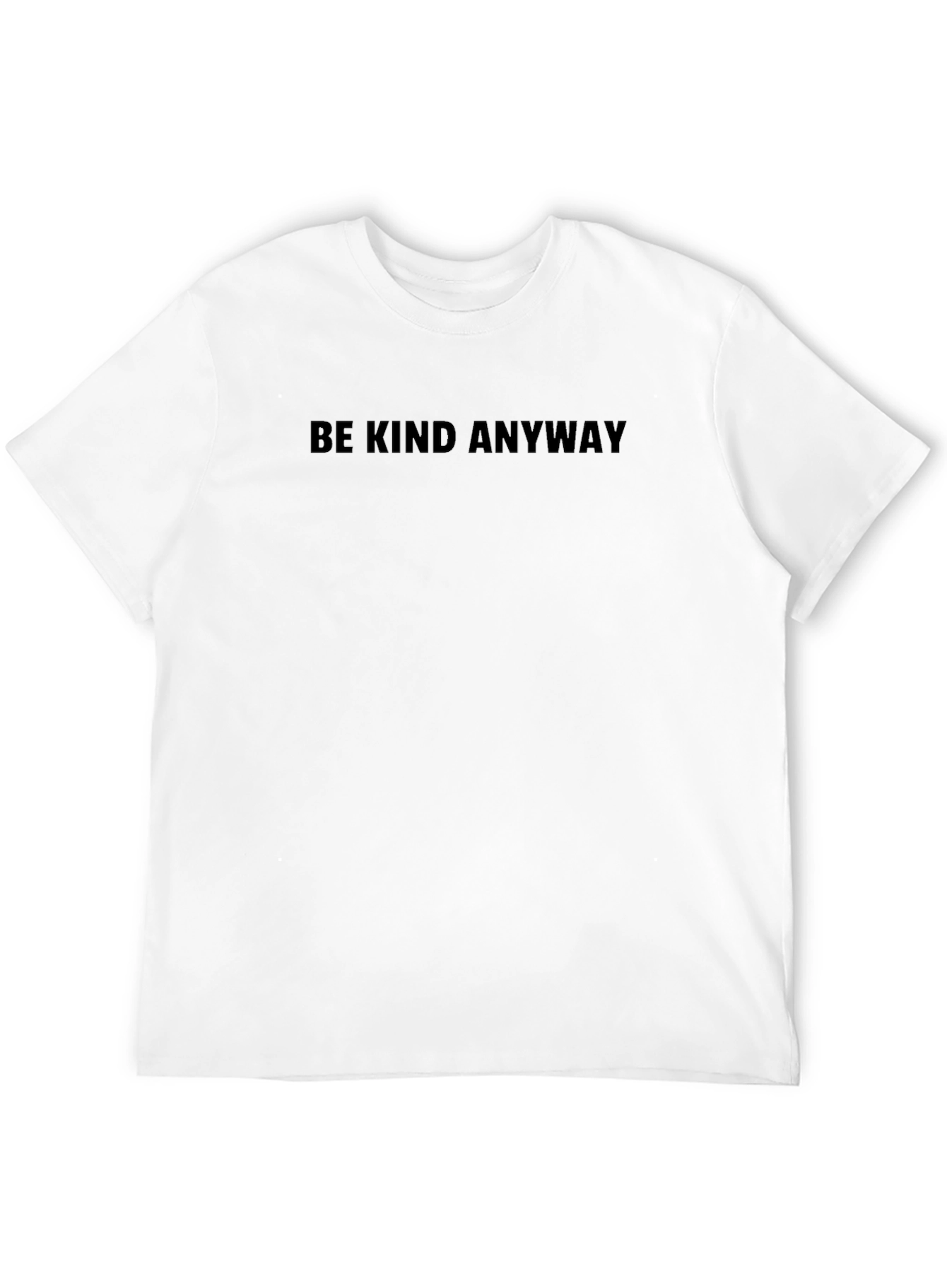 Be Kind Anyway Black Crew Neck T-Shirt