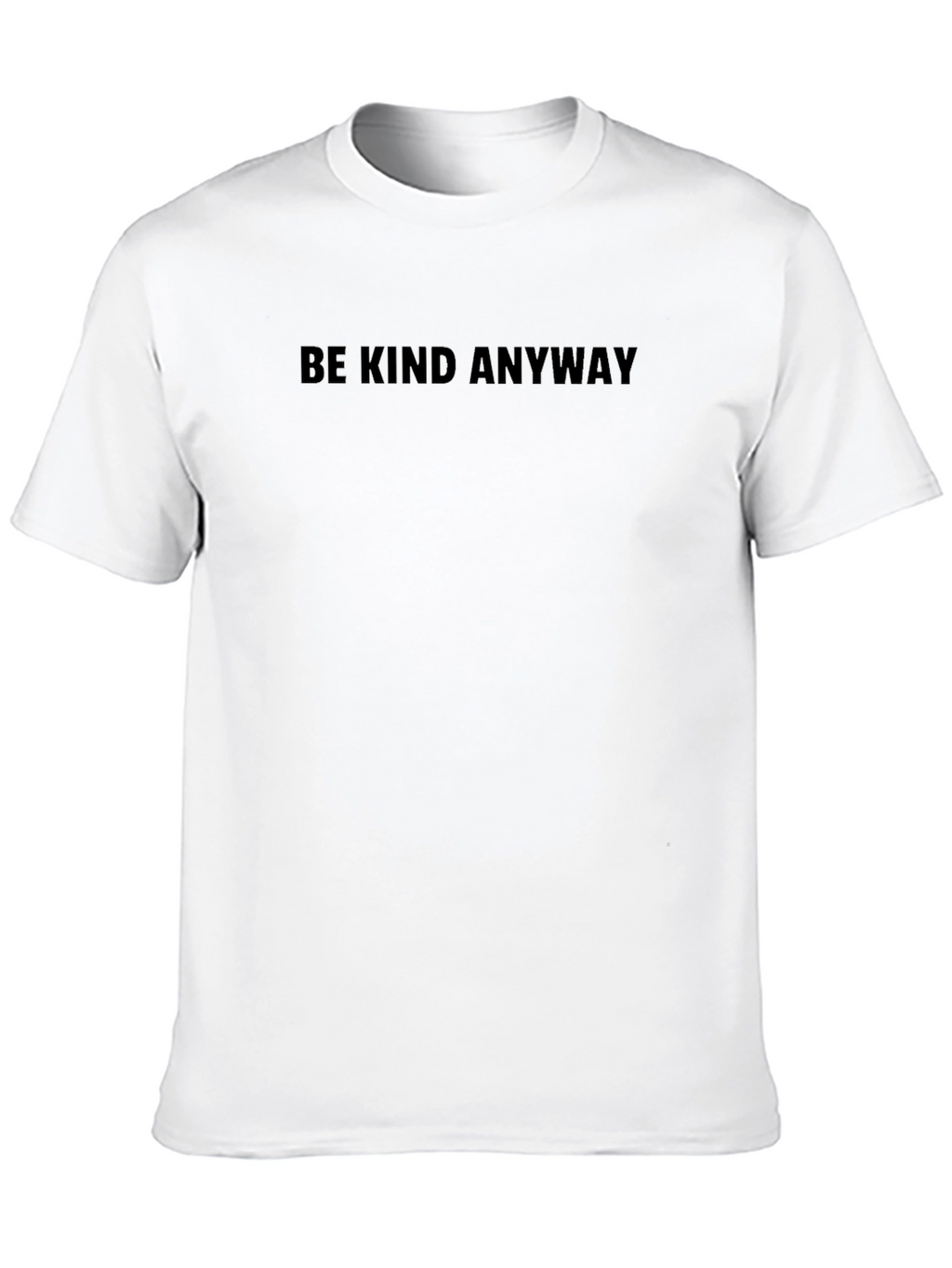 Be Kind Anyway Black Crew Neck T-Shirt