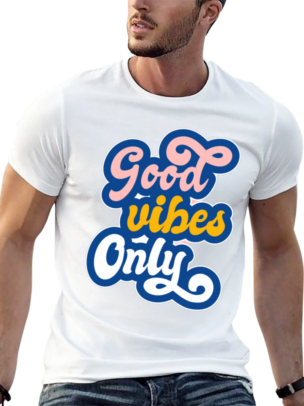 Good Vibes Only Graphic T-Shirt