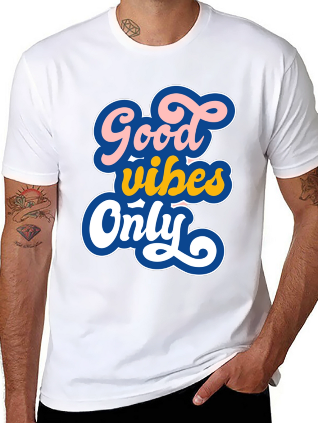 Good Vibes Only Graphic T-Shirt