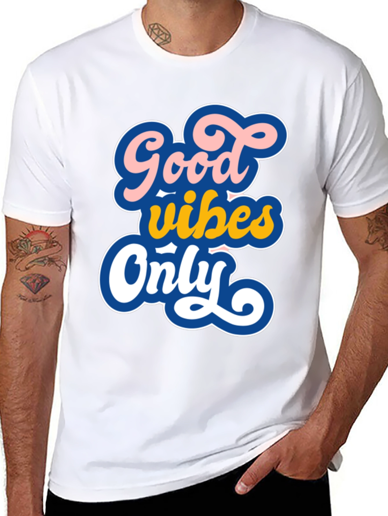 Good Vibes Only Graphic T-Shirt